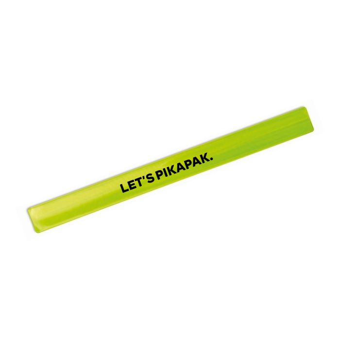 PIKAPAK | Neon Yellow Snap Band - Fahre sicher, fahre sichtbar!