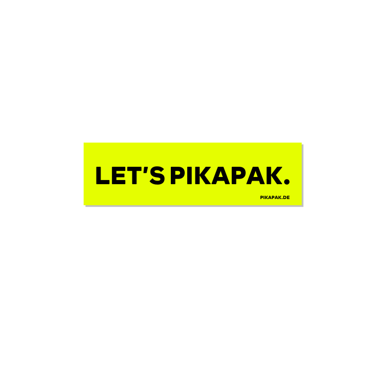 PIKAPAK | SPREAD THE WORD STICKER