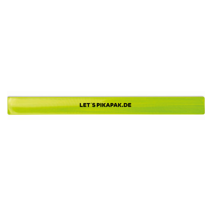 PIKAPAK | Neon Yellow Snap Band - Fahre sicher, fahre sichtbar!