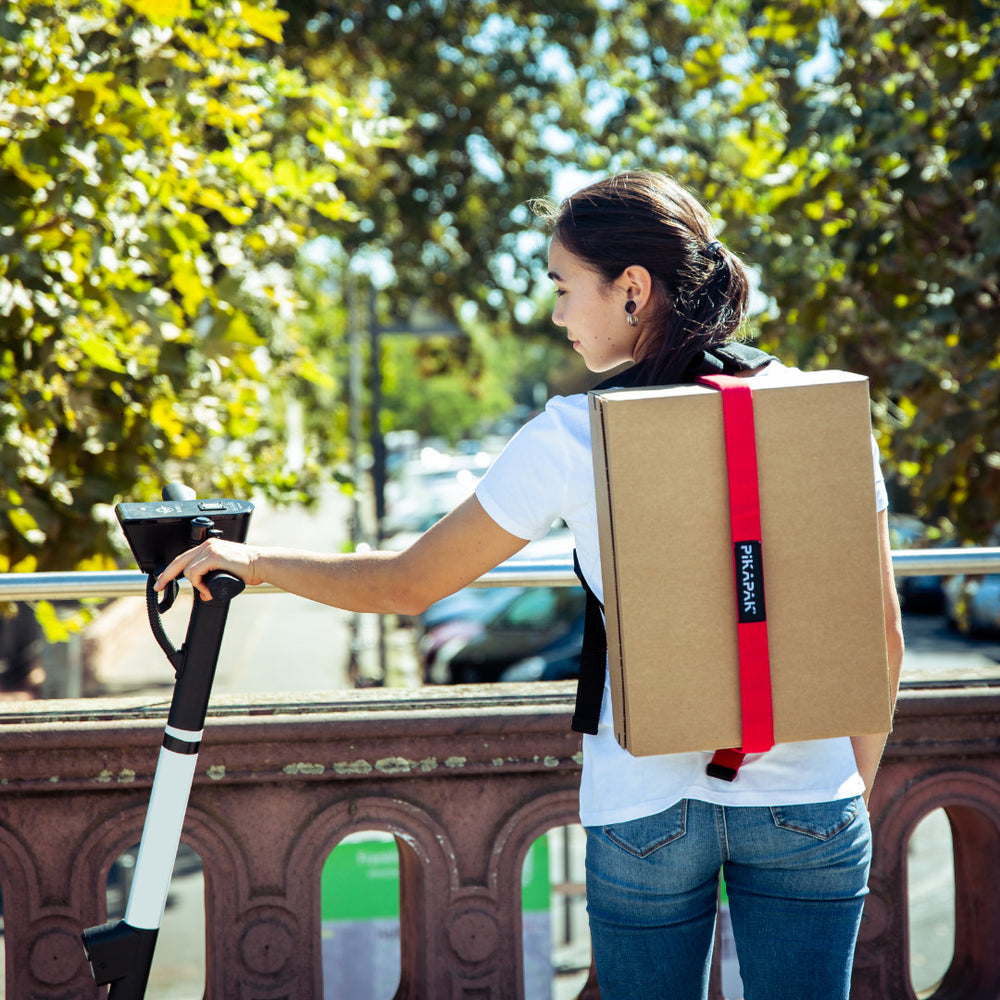 PIKAPAK | Der erste Paketrucksack - Pakete einfach transportieren!